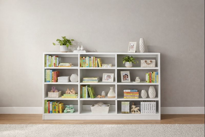 【高さ90cm以下】横長で低い本棚3選。圧迫感ゼロでおしゃれな収納を実現